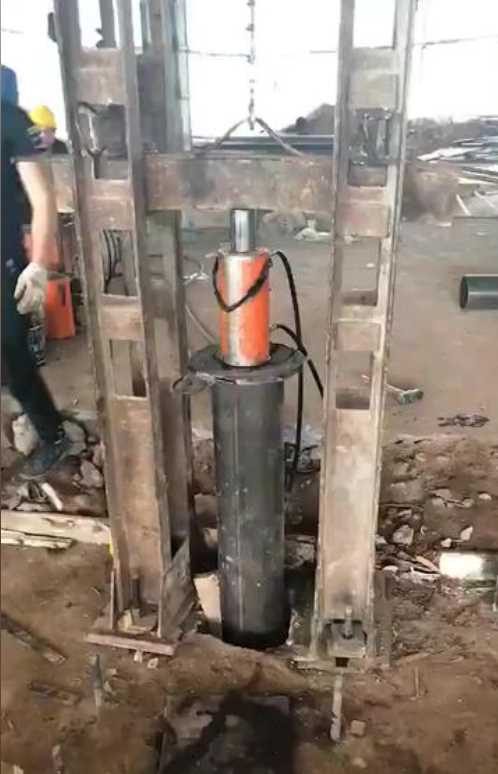 焦作温县钢管桩加固