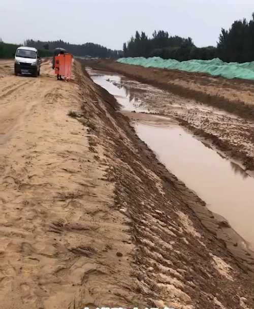 焦作温县河道降水